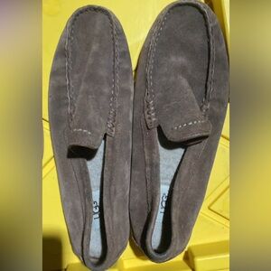 UGG Men's Dark Brown Suede loafers